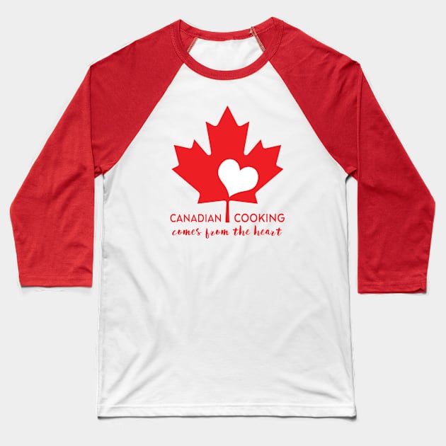 Canadian Cooking Baseball T-Shirt by AntiqueImages